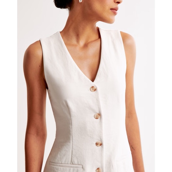 Abercrombie & Fitch The A&F Mara Vest Mini Dress Women’s XST - Picture 2 of 10